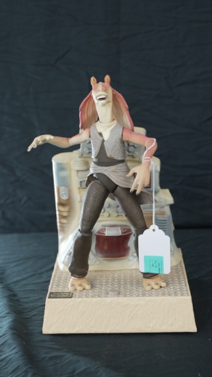 STAR WARS JAR JAR BINKS ANIMATED FIGURE 1999