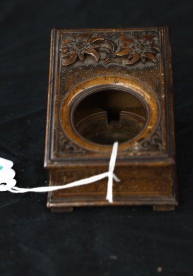 VICTORIAN CARVED WATCH BOX
