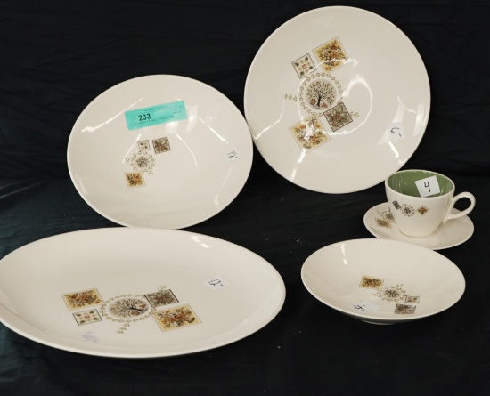 20 PIECES OF MISC DINNERWARE