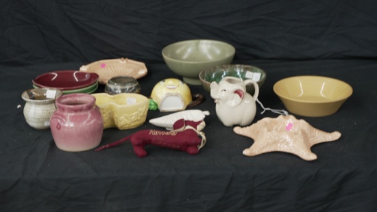 15 PIECES OF MISC POTTERY
