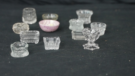 LOT OF 12 VINTAGE SALT CELLERS