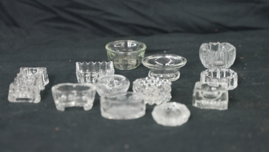 LOT OF 12 VINTAGE SALT CELLERS