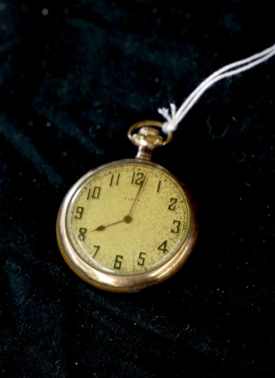 VINTAGE ELGIN POCKET WATCH-GOLDTONE