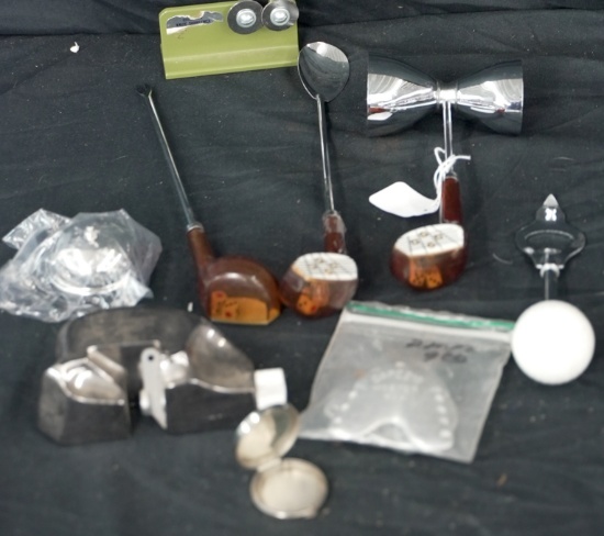 GOLFERS BAR SET & OTHER MISC