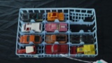 TRAY OF 10 HOT WHEELS & MATCHBOX CARS