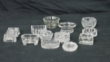 LOT OF 12 VINTAGE SALT CELLERS