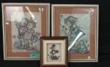 3 HUMMEL PRINTS