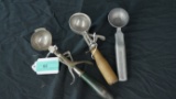 LOT OF 3 ICE CREAM SCOOPS