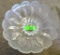 CLEAR LEAF PATTERN BOWL 11