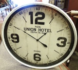 PARIS UNION HOTEL FRANCE ROUND CLOCK 36