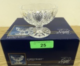 12 LONG CHAMP CRYSTAL FRUIT CUPS IN BOX