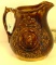 BENNINGTON BROWN GLAZE MILK PITCHER