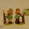 2 VINTAGE HUMMEL STYLE FIGURINES BOY & GIRL 5.5