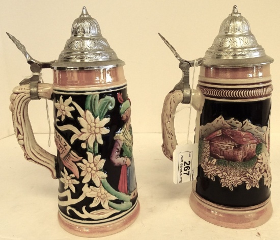 PAIR GERMAN STEINS