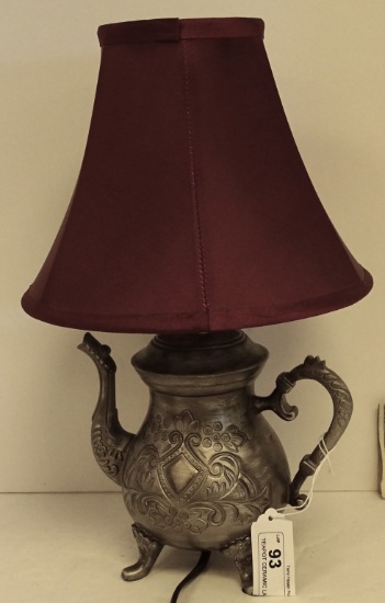 TEAPOT CERAMIC LAMP