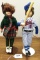 2 AVON DOLLS SKATING PARTY & GRAND SLAMMERS 9 1/2