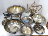8 MISC PCS SILVERPLATE-SEE DESC & PHOTOS