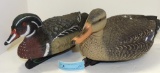 2 G&H DUCK DECOYS WITH CORD & WEIGHTS  13