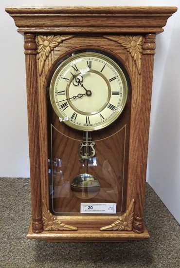 BATTERY OPERATED CLOCK 11"X24" NOT TESTED