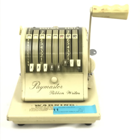 VINTAGE PAYMASTER RIBBON WRITER