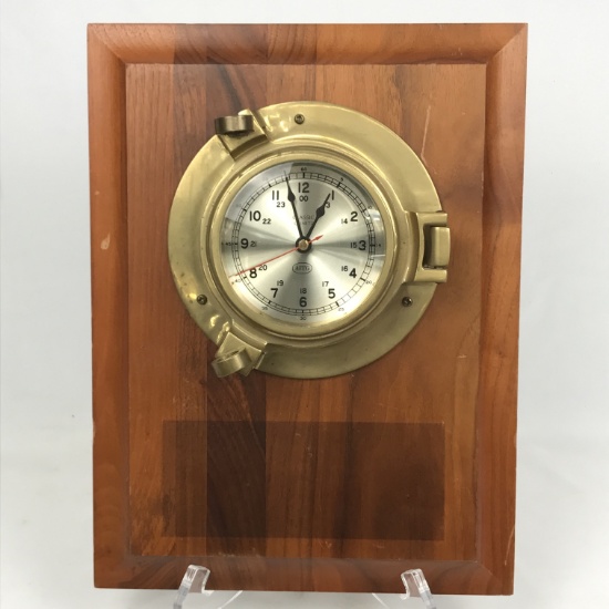 BRASS SHIPS CLOCK