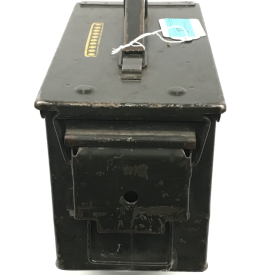 5.56MM CARTRIDGE BOX SOME BLANK CARTRIDGES IN BOS