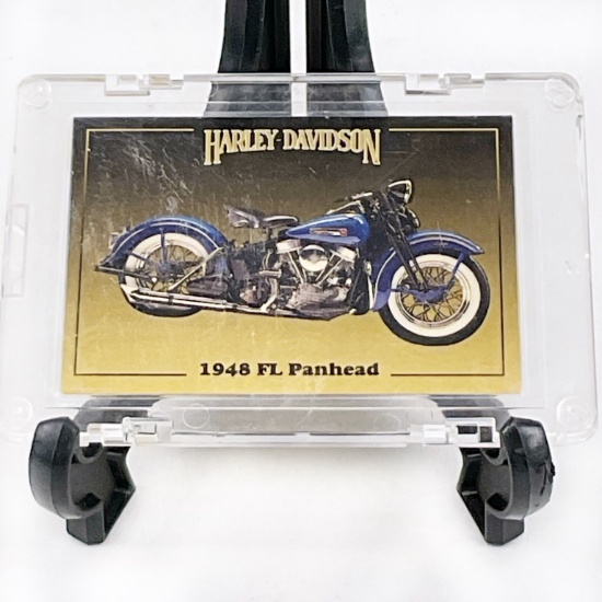 HARLEY-DAVIDSON 1948 PANHEAD RARE GOLD CARD #0000