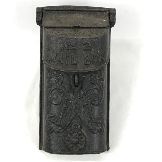 CAST IRON MAIL BOX  STANDARD No 2 VERY ORNATE