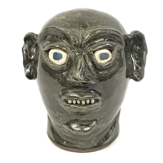 HAND MADE HEAD / BUST BY WILFRED DEAN GA.