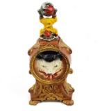 VINTAGE METAL  MECHANICAL CAT & RAT BANK