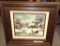 OIL ON CANVAS WINTER SCENE SIGNED VAN BELL