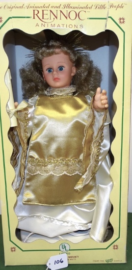 RENNOC ANIMATED DOLL 18" TALL