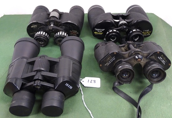 4 PAIR OF MISC BINOCULARS