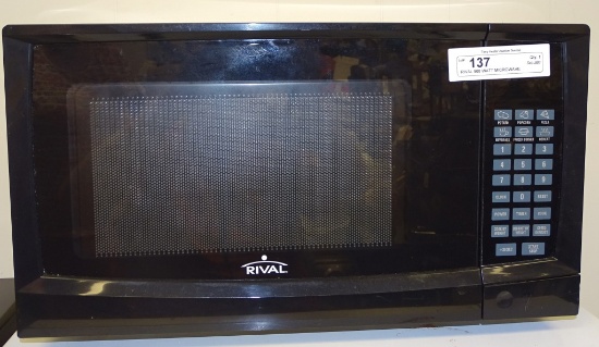 RIVAL 900 WATT MICROWAVE