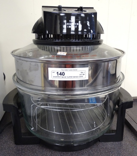 SHARPER IMAGE SUPER WAVE OVEN