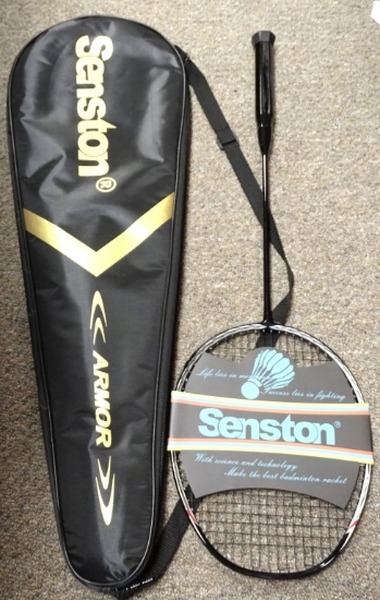 SENSTON BADMITTEN RACKET IN CASE NEW