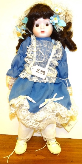 HERITAGE MUSICAL DOLL 16" TALL