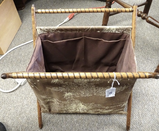FOLDABLE MAGAZINE/SEWING BASKET