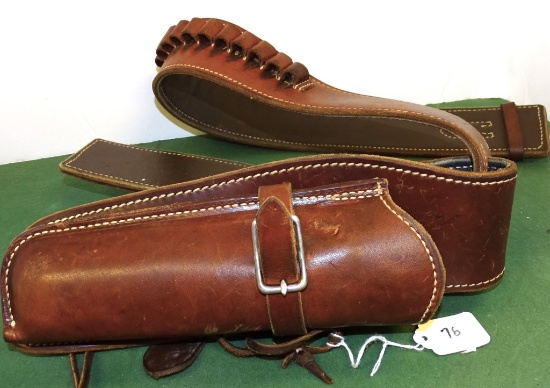 GEORGE LAWRENCE LEATHER QUICK DRAW HOLSTER