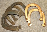 6 HORSE SHOES