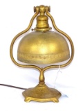 RARE TIFFANY STUDIOS BRONZE/BRASS LAMP