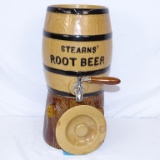 RARE VINTAGE STEARNS ROOT BEER DISPENSER 1930