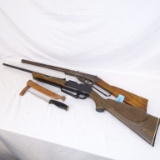 PELLET & BB GUN LOT WITH NORMARK KNIFE