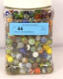 LARGE LOT OF VINTAGE MARBLES,