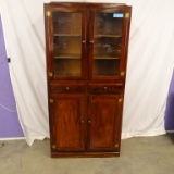 1940's KITCHEN DISH CABINET CLEAN