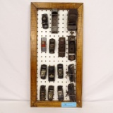 DISPLAY BOARD OF 15 WOOD PLANES