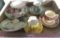 GROUP OF 5 COLLECTOR CUPS & SAUCERS-SOME DEMITASSE-VARIOUS MFGS