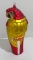 HANDBLOWN GLASS PARROT ORNAMENT