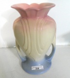 HULL MADI GRAS 9 INCH TALL VASE-NICE PIECE