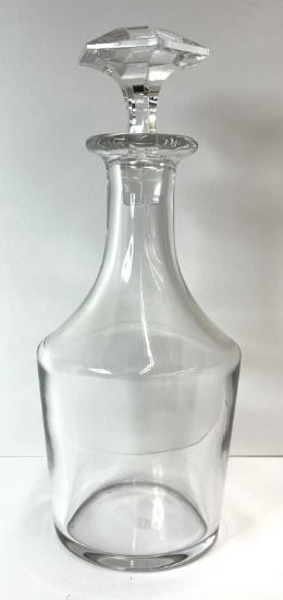 BACCARAT CRYSTAL DECANTER 11" TALL